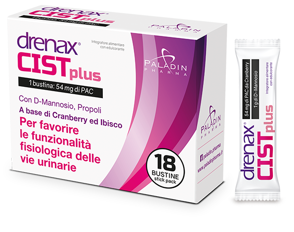 DRENAX FORTE CIST PLUS 18 STICK PACK - Farmadillo