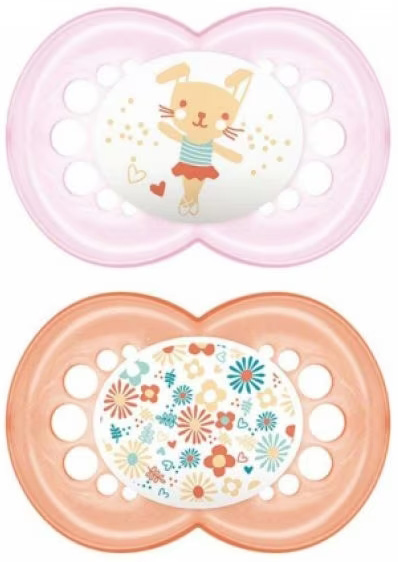 MAM SUCCHIETTO ORIGINAL 16+ SILICONE FEMMINA 2 PEZZI - Farmadillo