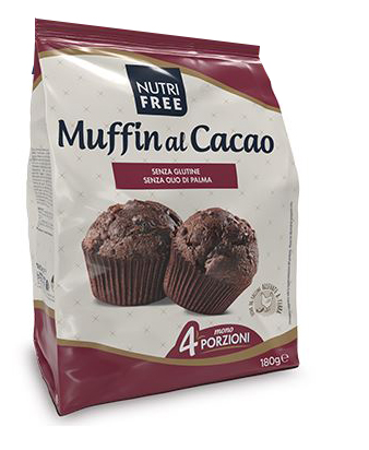 NUTRIFREE MUFFIN AL CACAO 4 X 45 G - Farmadillo