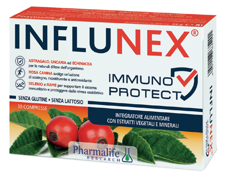 INFLUNEX IMMUNO PROTECT 30 COMPRESSE - Farmadillo