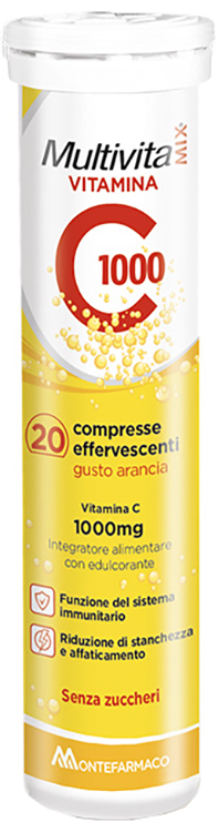 MULTIVITAMIX VIT C 1000 20 COMPRESSE EFFERVESCENTI - Farmadillo