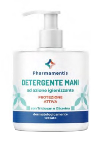 PHARMAMENTIS SAPONE DETERGENTE IGIENIZZANTE MANI 300 ML - Farmadillo