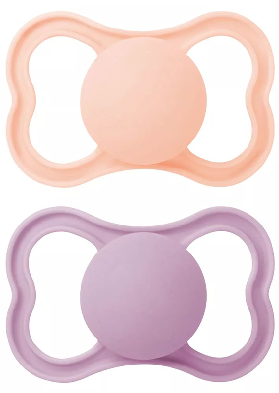 MAM AIR SUCCHIETTO 16+ MESI SILICONE FEMMINA 2 PEZZI - Farmadillo