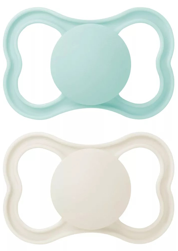 MAM AIR SUCCHIETTO 6+ MESI SILICONE NEUTRO 2 PEZZI - Farmadillo