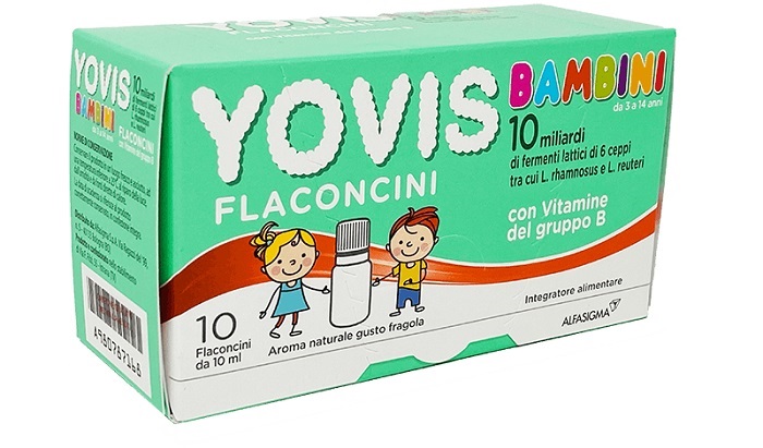 YOVIS BAMBINI FRAGOLA 10 FLACONCINI DA 10 ML - Farmadillo