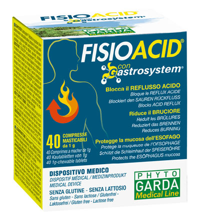 FISIOACID 40 COMPRESSE MASTICABILI - Farmadillo