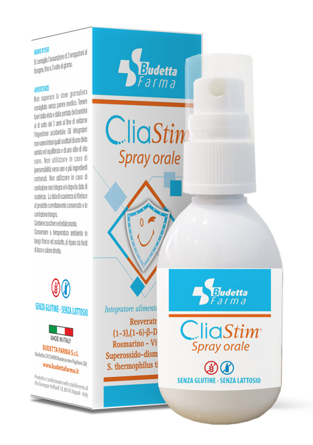 CLIASTIM SPRAY ORALE 20 ML - Farmadillo