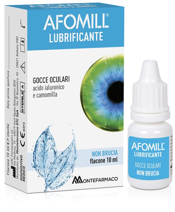 AFOMILL LUBRIFICANTE GOCCE OCULARI 10 ML - Farmadillo