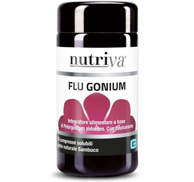 NUTRIVA FLU GONIUM 30 COMPRESSE SOLUBILI - Farmadillo