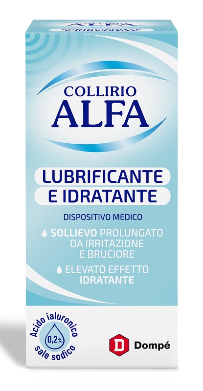 COLLIRIO ALFA LUBRIFICANTE/IDRATANTE 10 ML - Farmadillo