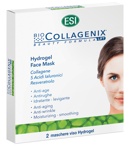 ESI BIOCOLLAGENIX HYDROGEL FACE MASK 2 PEZZI - Farmadillo
