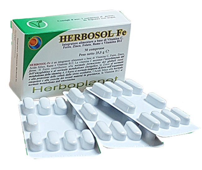 HERBOSOL FE 30 COMPRESSE - Farmadillo