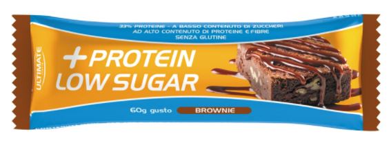 ULTIMATE BARRETTA+ PROTEIN LOW SUGAR BROWNIE 60 G - Farmadillo