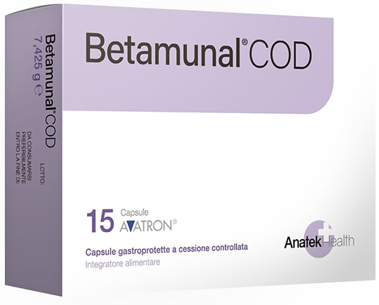 BETAMUNAL COD 15 CAPSULE - Farmadillo