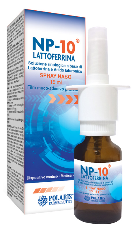 NP-10 LATTOFERRINA SPRAY NASO 15 ML - Farmadillo