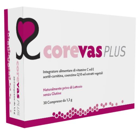 COREVAS PLUS 30 COMPRESSE - Farmadillo
