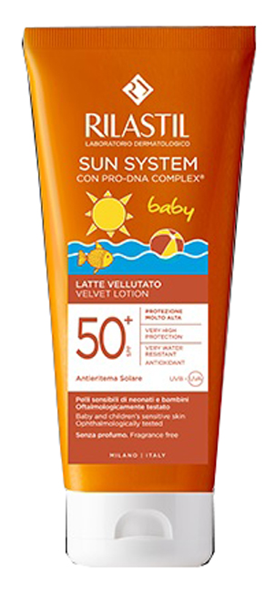 RILASTIL SUN PPT SPF 50+ BABY LATTE VELLUTO 200 ML - Farmadillo