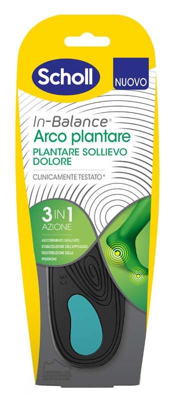 SCHOLL PLANTARE ARCO L 2 PEZZI - Farmadillo