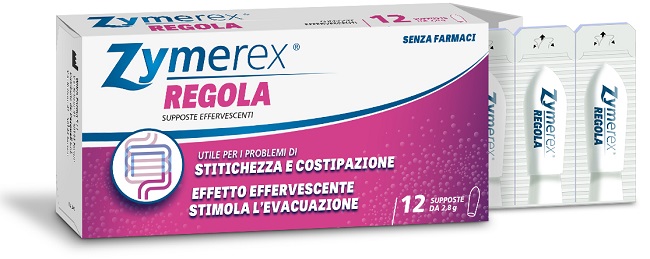 ZYMEREX REGOLA SUPPOSTE 12 PEZZI - Farmadillo