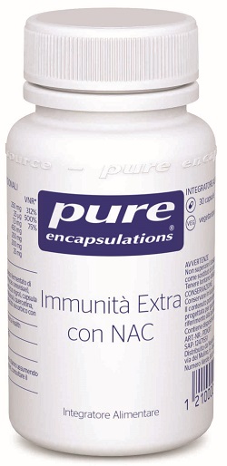 PURE ENCAPSULATIONS IMMUNITA' EXTRA CON NAC 30 CAPSULE - Farmadillo