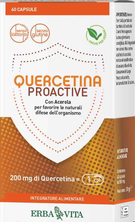 QUERCETINA PROACTIVE 60 CAPSULE - Farmadillo