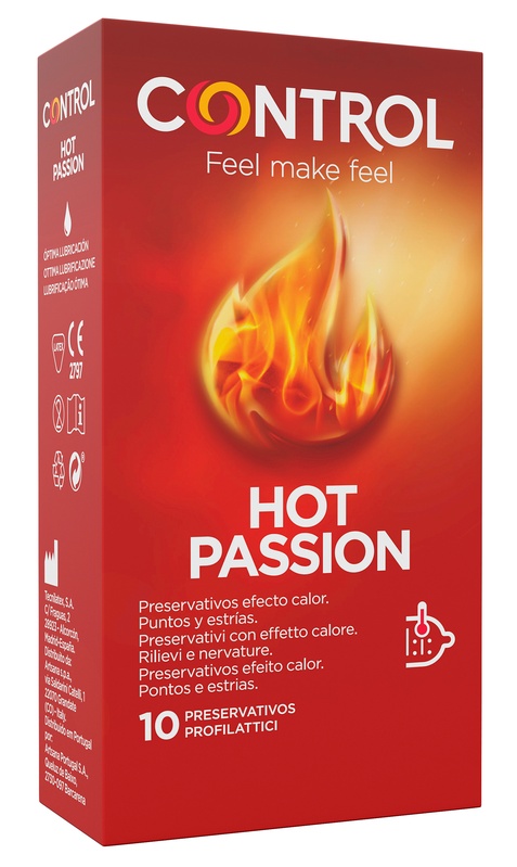 CONTROL HOT PASSION 10 PEZZI - Farmadillo