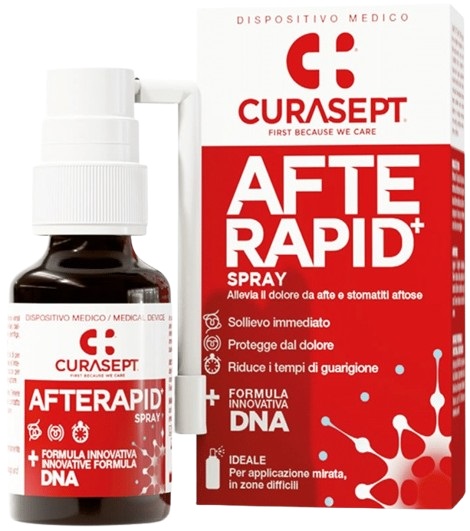CURASEPT SPRAY AFTE RAPID DNA 15 ML - Farmadillo