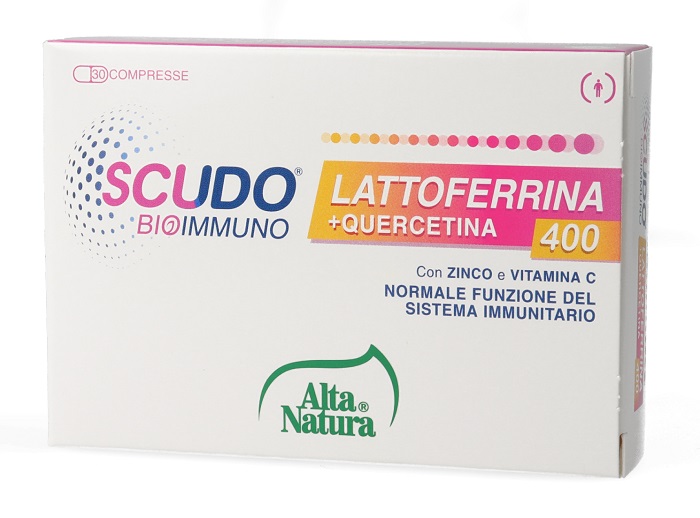 SCUDO LATTOFERRINA + QUERCETINA 400 30 COMPRESSE - Farmadillo