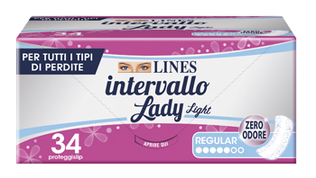 LINES INTERVALLO LADY REGULAR 34 PEZZI - Farmadillo