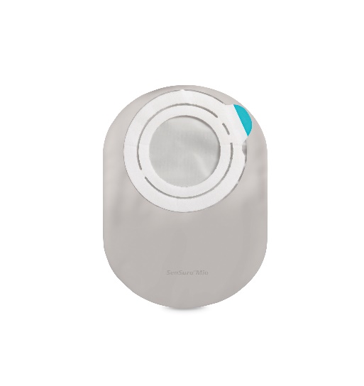 SENSURA MIO FLEX SISTEMA 2 PEZZI CON AGGANCIO ADESIVO SACCA COLOSTOMIA A FONDO CHIUSO RIVESTITA 50MM DA 340 ML 30 PEZZI - Farmadillo