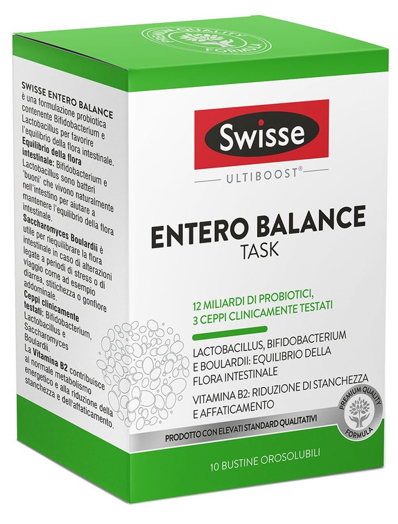 SWISSE ENTERO BALANCE VIAGGIO 10 BUSTINE - Farmadillo