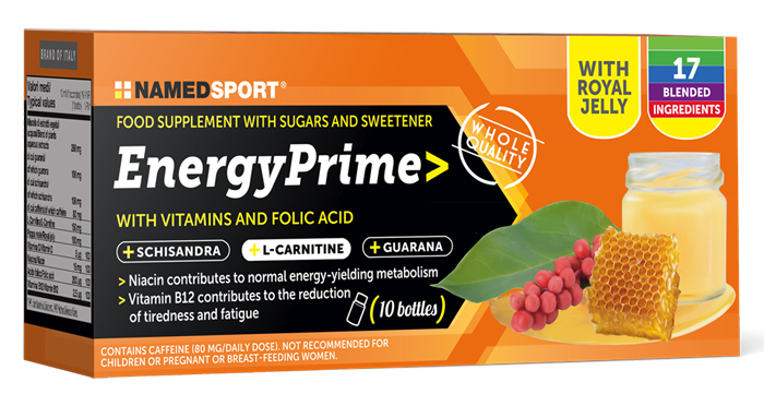 ENERGY PRIME 10 FLACONCINI - Farmadillo