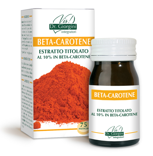 BETA-CAROTENE ESTRATTO TITOLATO 75 PASTIGLIE - Farmadillo