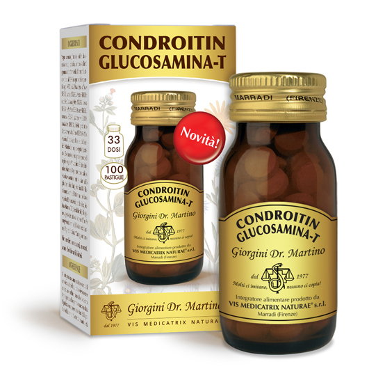 CONDROITIN GLUCOSAMINA-T 100 PASTIGLIE - Farmadillo