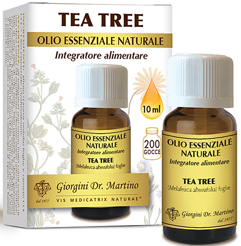 TEA TREE OLIO ESSENZIALE NATURALE 10 ML - Farmadillo