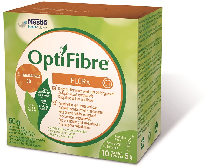 OPTIFIBRE FLORA 10 BUSTINE 5 G - Farmadillo