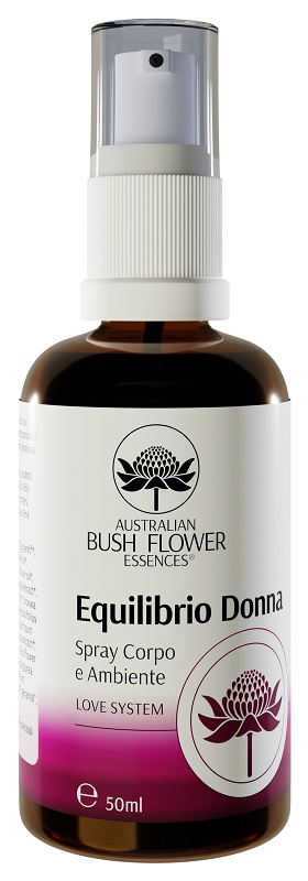 AUSTRALIAN BUSH FLOWER ESSENCES EQUILIBRIO DONNA VAPORIZZATORE 50 ML - Farmadillo