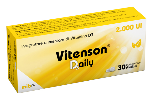 VITENSON DAILY D3 2000 UI 30 COMPRESSE DIVISIBILI - Farmadillo