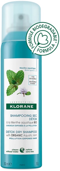 KLORANE SHAMPOO SECCO MENTA 150 ML - Farmadillo