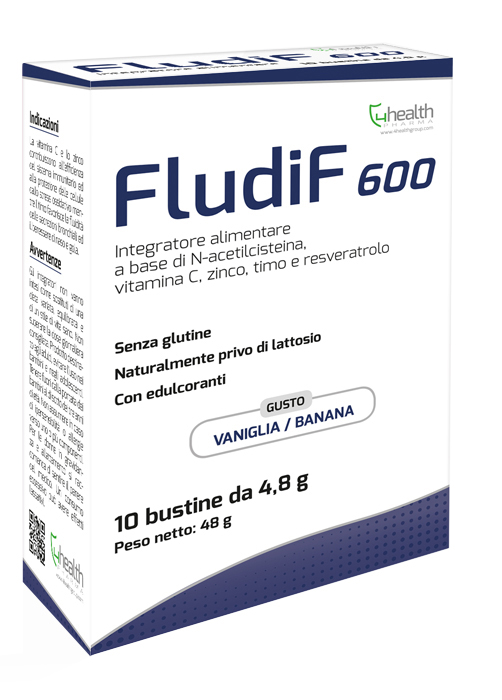 FLUDIF 600 VANIGLIA/BANANA 10 BUSTINE - Farmadillo
