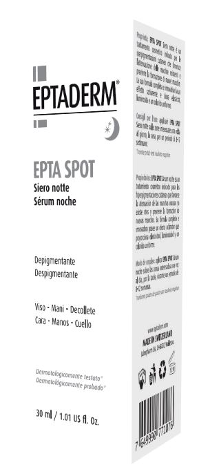 EPTA SPOT NOTTE SIERO DEPIGMENTANTE 30 ML - Farmadillo