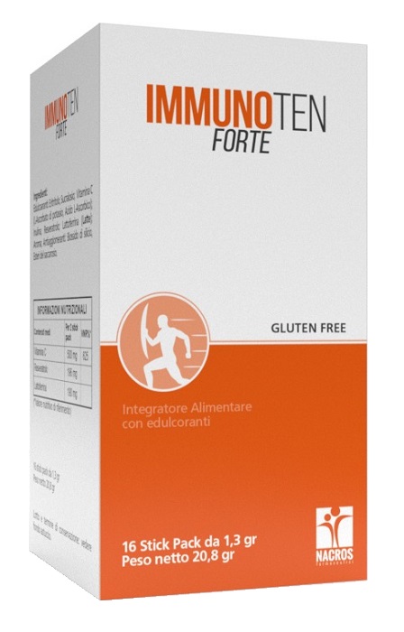 IMMUNOTEN FORTE 16 STICK PACK DA 1,3 G - Farmadillo