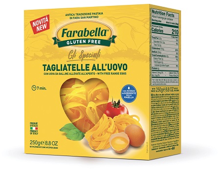 FARABELLA TAGLIATELLE ALL'UOVO 250 G - Farmadillo