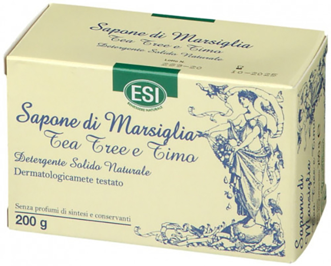 ESI SAPONE DI MARSIGLIA TEA TREE 200 G - Farmadillo