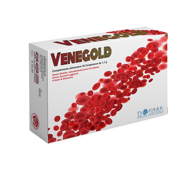 VENEGOLD 30 COMPRESSE - Farmadillo