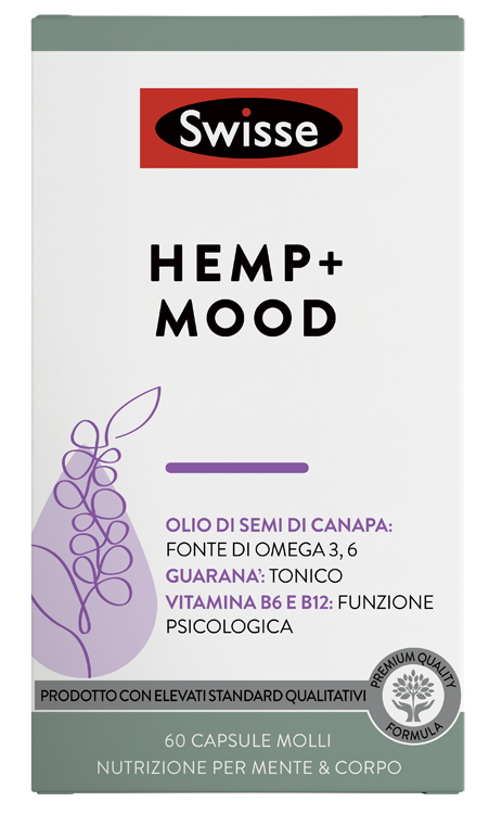 SWISSE HEMP+ MOOD 60 CAPSULE - Farmadillo