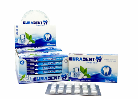 CURADENT POWERFRESH CHEWING GUM 12 CONFETTI - Farmadillo