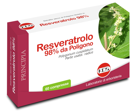 RESVERATROLO 98% 60 COMPRESSE - Farmadillo