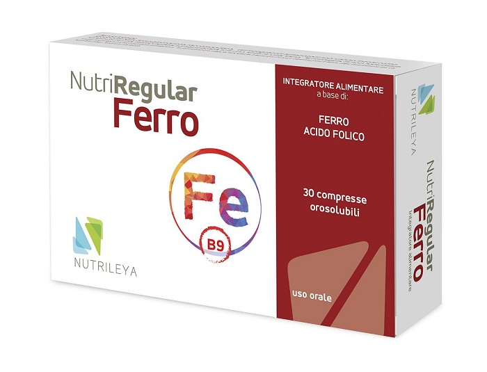 NUTRIREGULAR FERRO 30 COMPRESSE OROSOLUBILI - Farmadillo