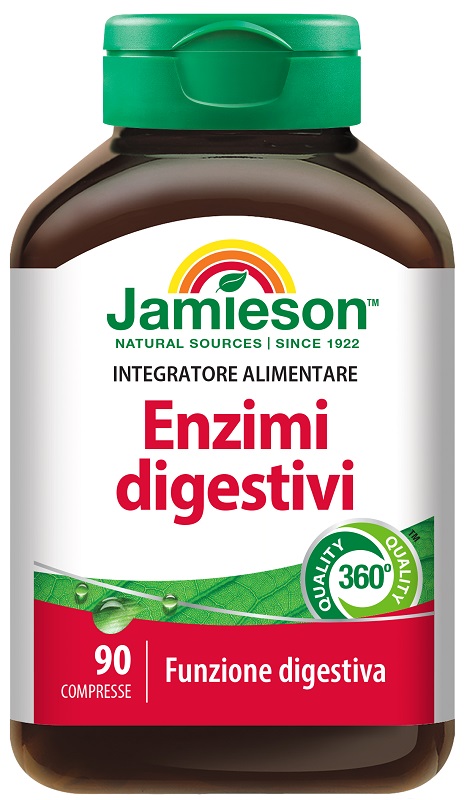 JAMIESON ENZIMI DIGESTIVI 90 COMPRESSE - Farmadillo
